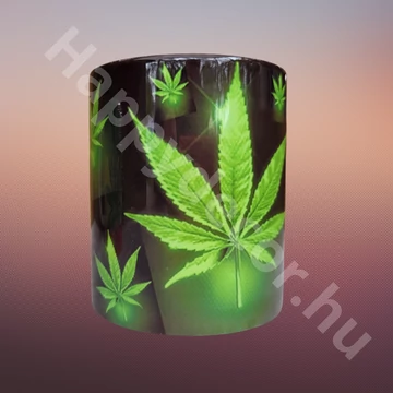 Bögre Cannabis mintával 