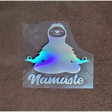 Autós matrica namaste 
