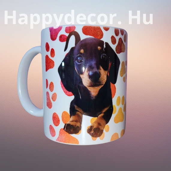 Kutyás bögre Tacskó