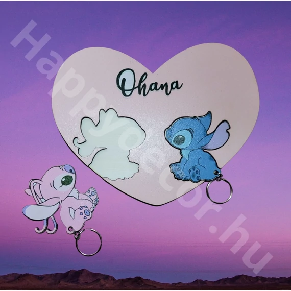 fali kulcstartó ohana