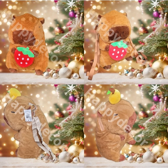 Capybara plüss hátizsák 