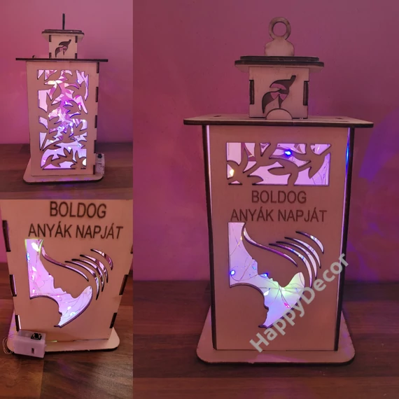 Anyák napi lámpás 