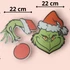 Kép 2/2 - Karácsonyfa dísz grincs nagy  