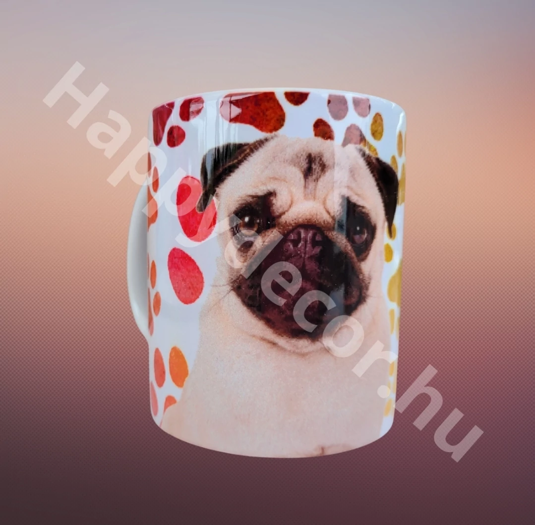Kutyás bögre Mopsz