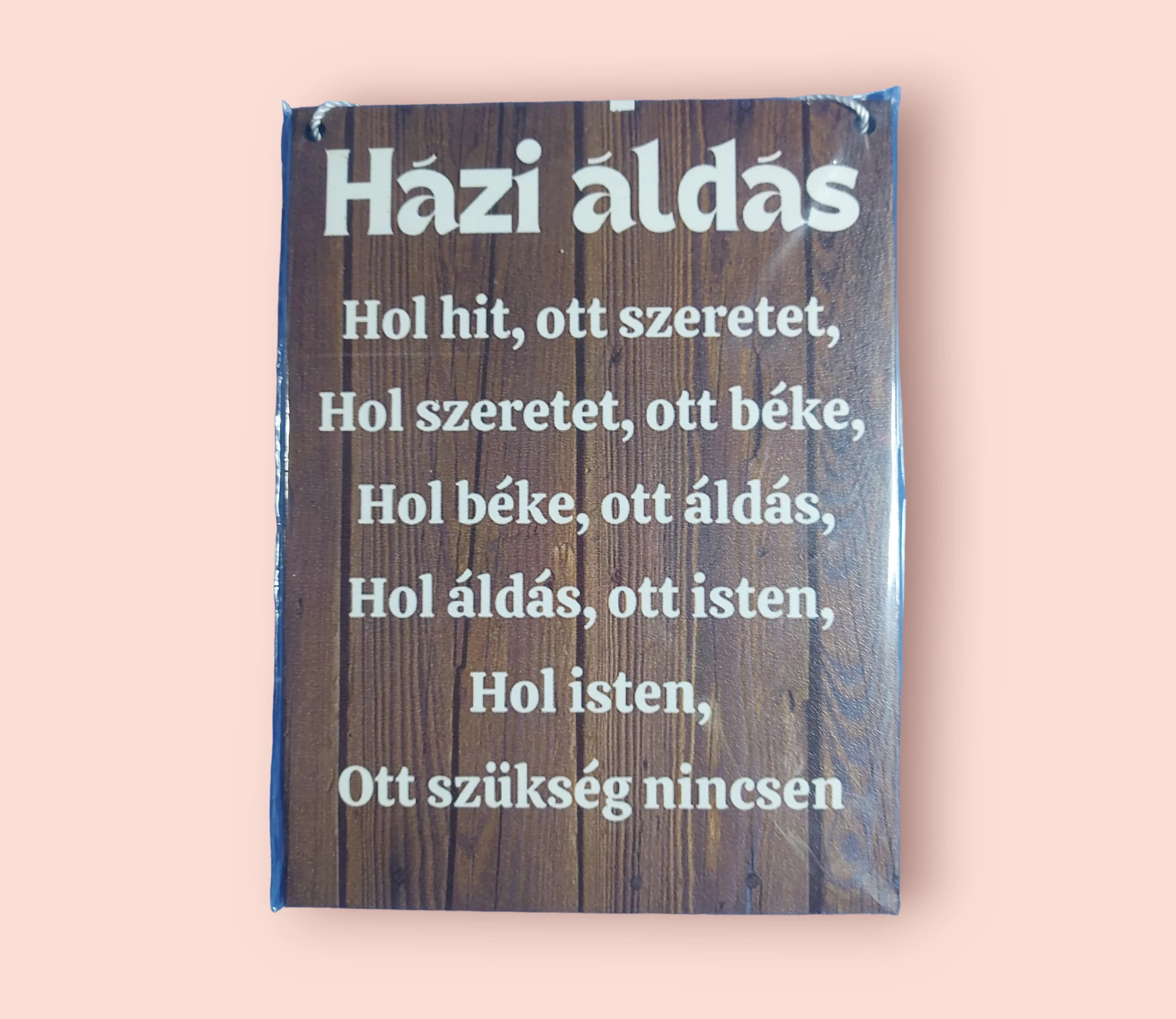 Tábla Házi áldás