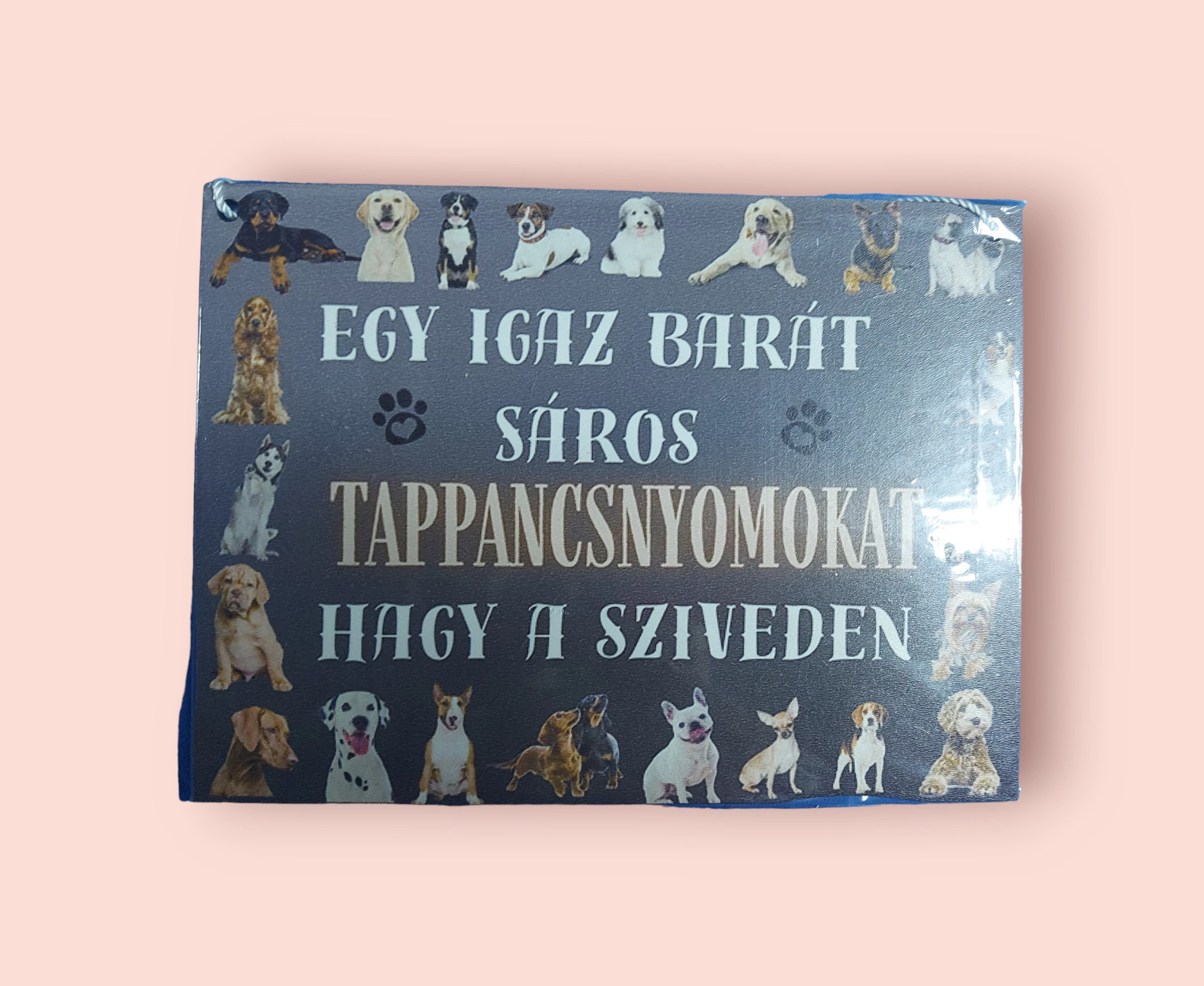 Ajándék tábla kutyás 