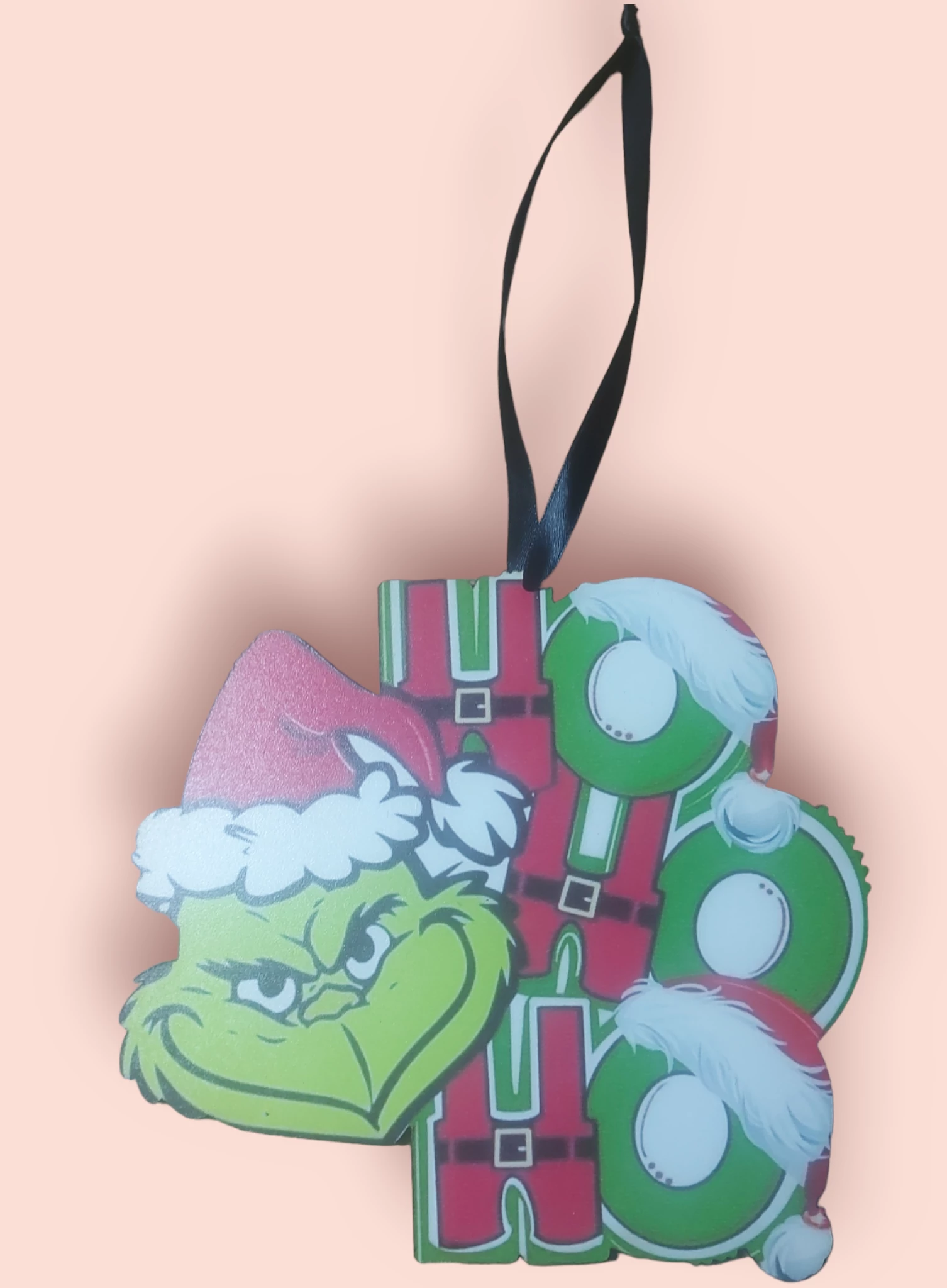 Karácsonyi dekoráció grincs Ho Ho ho 