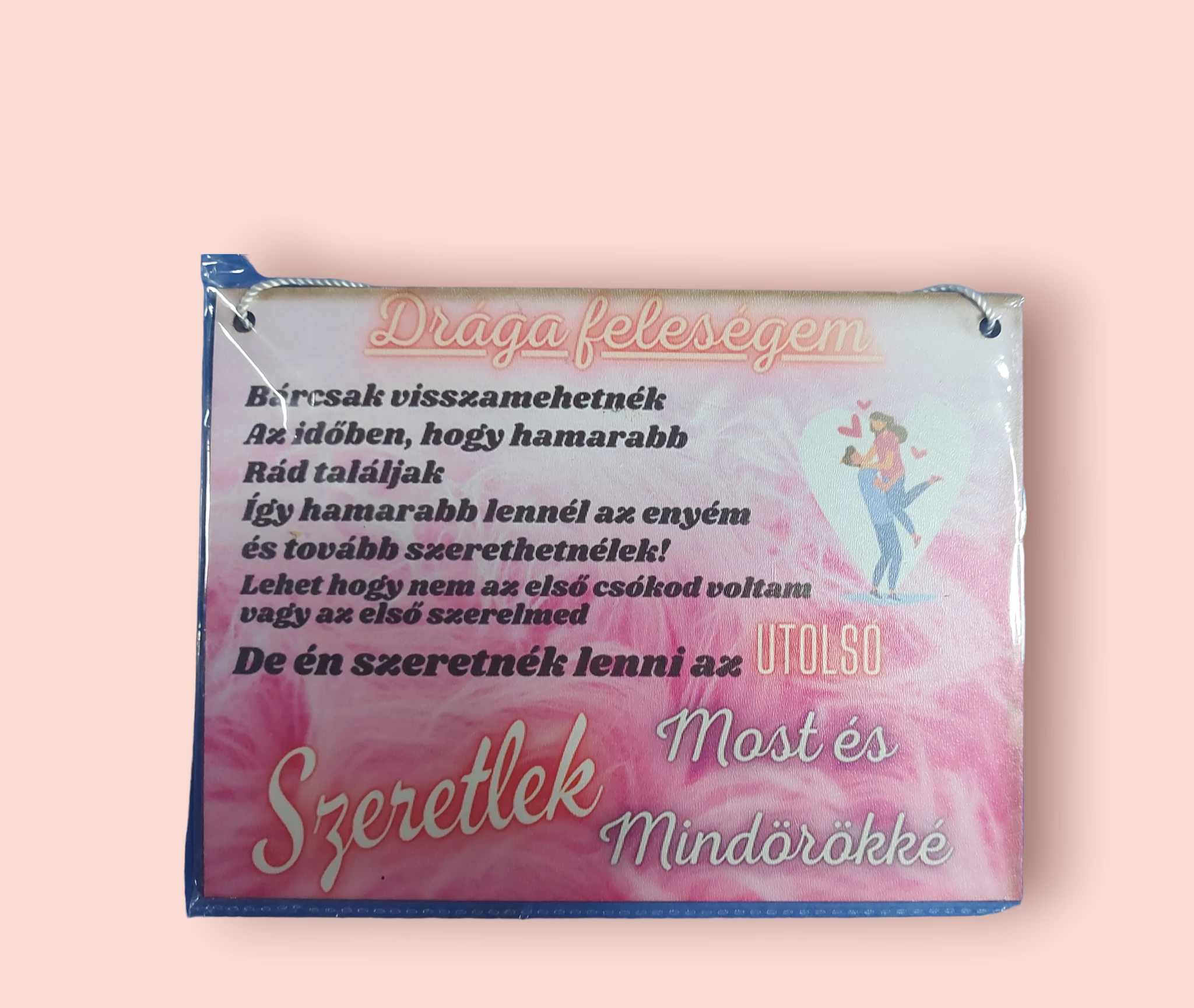 Tábla Drága feleség 